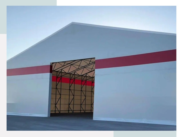 Быстровозводимые ангары в Топках