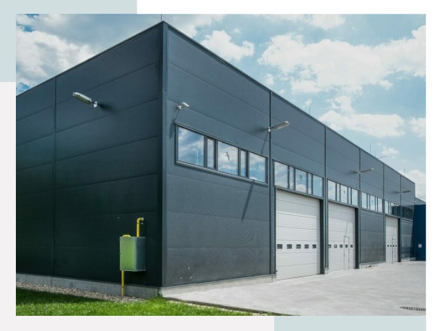 Модульные ангары в Топках