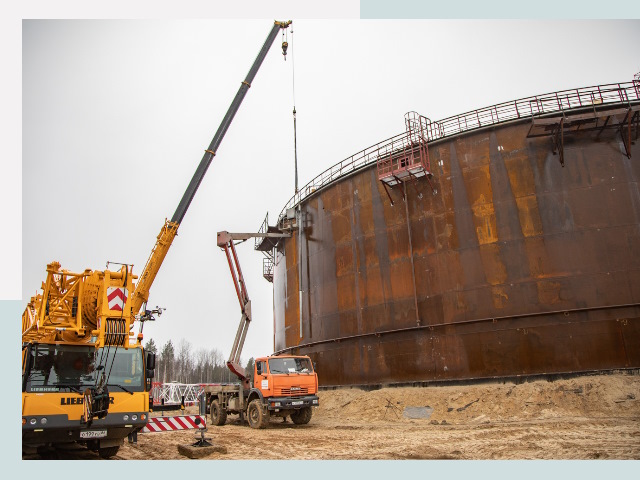 Монтаж резервуаров в Топках от 608 руб. за м³