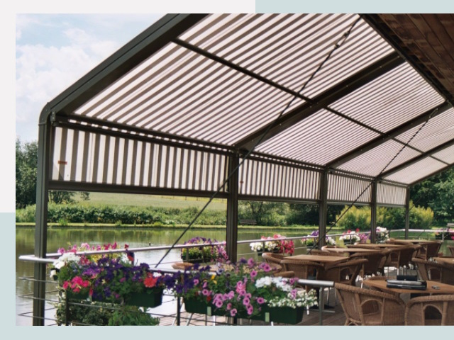 Элегантные навесы для кафе от 608 руб в Топки